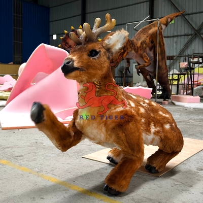 Nieuwe Realistische Animatronische Afstandsbediening Wandelende Robot Dier Rentier Robot Hond