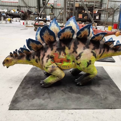 Nieuwe Realistische Animatronische Afstandsbediening Wandelende Robot Dinosaurus Stegosaurus Robot Hond