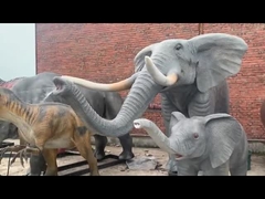 Dinosaurus Carnotaurus van Animatronic van het themapark de Realistische met Beweging en Correcte Aanpassing