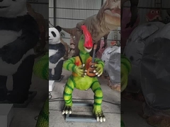 Cartoon Dinosaur Model Animatronische Dinosaur Band te koop