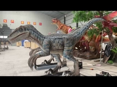 Levensgrootte Realistische Animatronische Dinosaurus Velociraptor Model Theme Park Dinosaurus
