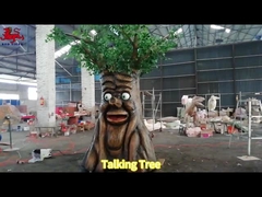 Themepark Tuin Animatronische Plant Hoogwaardige Talking Tree Te koop