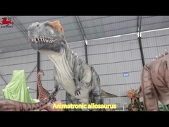 Vermaakpark Animatronic Realistic Dinosaurus Allosaurus Buiten