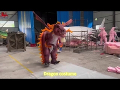 Vertoonplaatsen Realistisch Animatronisch Drakenkostuum 12 maanden garantie