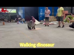 Nieuwe Realistische Animatronische Afstandsbediening Wandelende Robot Dinosaurus Parasaurolophus Robot Hond