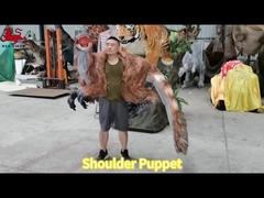 Speelplaatsen Dinosaurus Schouderpop Kinderen Leeftijd Deinonychus Pop