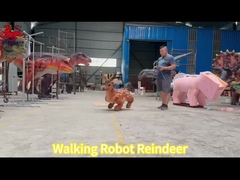 Nieuwe Realistische Animatronische Afstandsbediening Wandelende Robot Dier Rentier Robot Hond